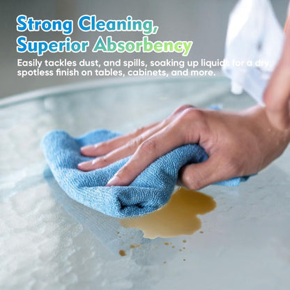 Yellow Microfiber Cleaning Cloths 12 Pack, 12.5 x 12.5 inch Microfiber Towel for Cars, Ultra Absorbent Car Washing Cloth, Lint Free Streak Free Cleaning Rags for Car, Kitchen, and Window