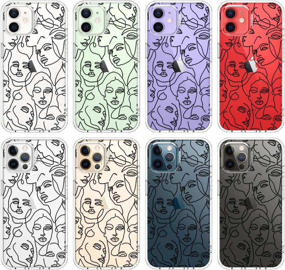 Case for iPhone 13 Pro Max, [Buffertech 6.6ft Military-Grade Drop Protection] [Anti Peel Off Tech] Clear TPU Bumper Phone Case Cover Design - Lemon