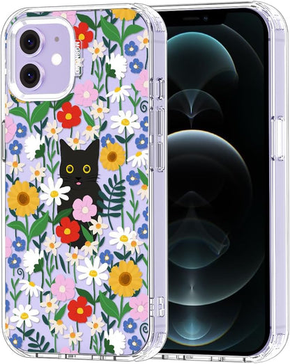 Case for iPhone 13 Pro Max, [Buffertech 6.6ft Military-Grade Drop Protection] [Anti Peel Off Tech] Clear TPU Bumper Phone Case Cover Design - Lemon
