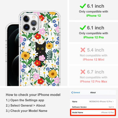 Case for iPhone 13 Pro Max, [Buffertech 6.6ft Military-Grade Drop Protection] [Anti Peel Off Tech] Clear TPU Bumper Phone Case Cover Design - Lemon