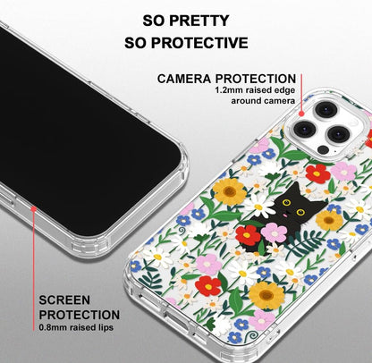 Case for iPhone 13 Pro Max, [Buffertech 6.6ft Military-Grade Drop Protection] [Anti Peel Off Tech] Clear TPU Bumper Phone Case Cover Design - Lemon