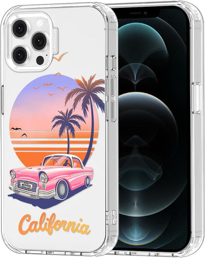 Case for iPhone 13 Pro Max, [Buffertech 6.6ft Military-Grade Drop Protection] [Anti Peel Off Tech] Clear TPU Bumper Phone Case Cover Design - Lemon