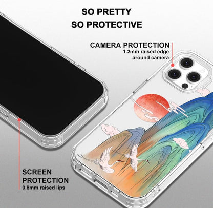 Case for iPhone 13 Pro Max, [Buffertech 6.6ft Military-Grade Drop Protection] [Anti Peel Off Tech] Clear TPU Bumper Phone Case Cover Design - Lemon