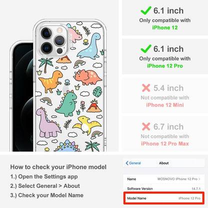 Case for iPhone 13 Pro Max, [Buffertech 6.6ft Military-Grade Drop Protection] [Anti Peel Off Tech] Clear TPU Bumper Phone Case Cover Design - Lemon