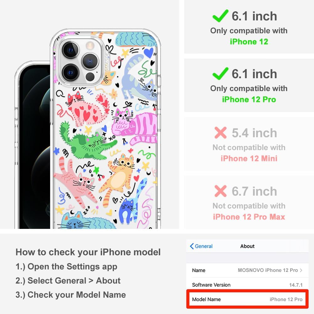 Case for iPhone 13 Pro Max, [Buffertech 6.6ft Military-Grade Drop Protection] [Anti Peel Off Tech] Clear TPU Bumper Phone Case Cover Design - Lemon