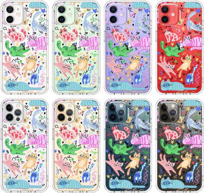 Case for iPhone 13 Pro Max, [Buffertech 6.6ft Military-Grade Drop Protection] [Anti Peel Off Tech] Clear TPU Bumper Phone Case Cover Design - Lemon
