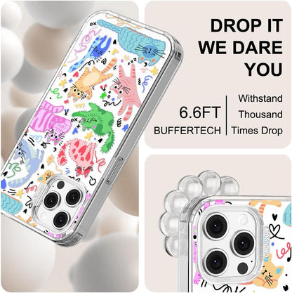 Case for iPhone 13 Pro Max, [Buffertech 6.6ft Military-Grade Drop Protection] [Anti Peel Off Tech] Clear TPU Bumper Phone Case Cover Design - Lemon