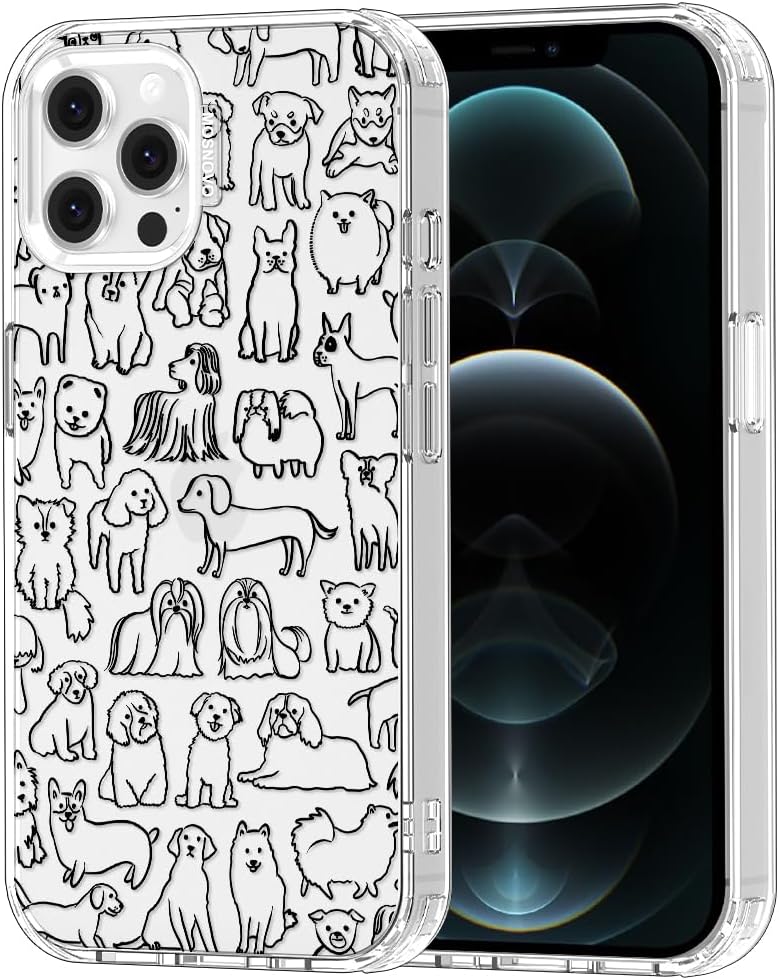 Case for iPhone 13 Pro Max, [Buffertech 6.6ft Military-Grade Drop Protection] [Anti Peel Off Tech] Clear TPU Bumper Phone Case Cover Design - Lemon
