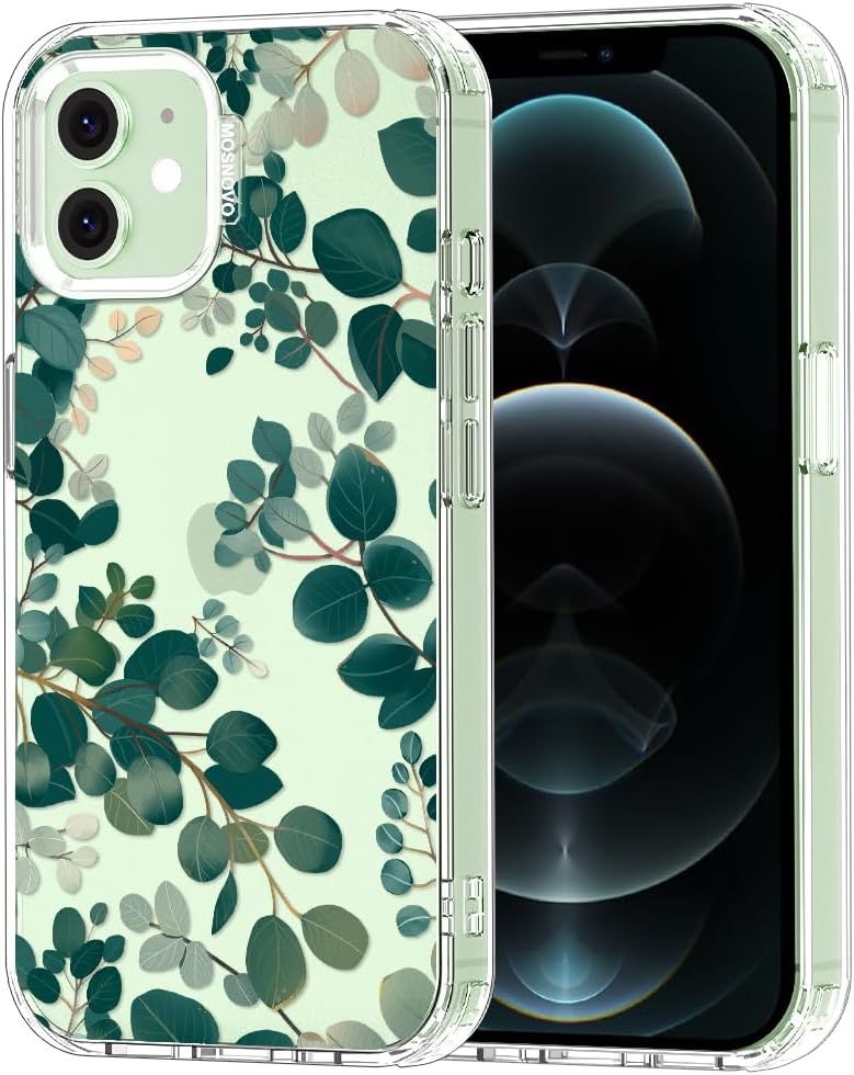 Case for iPhone 13 Pro Max, [Buffertech 6.6ft Military-Grade Drop Protection] [Anti Peel Off Tech] Clear TPU Bumper Phone Case Cover Design - Lemon
