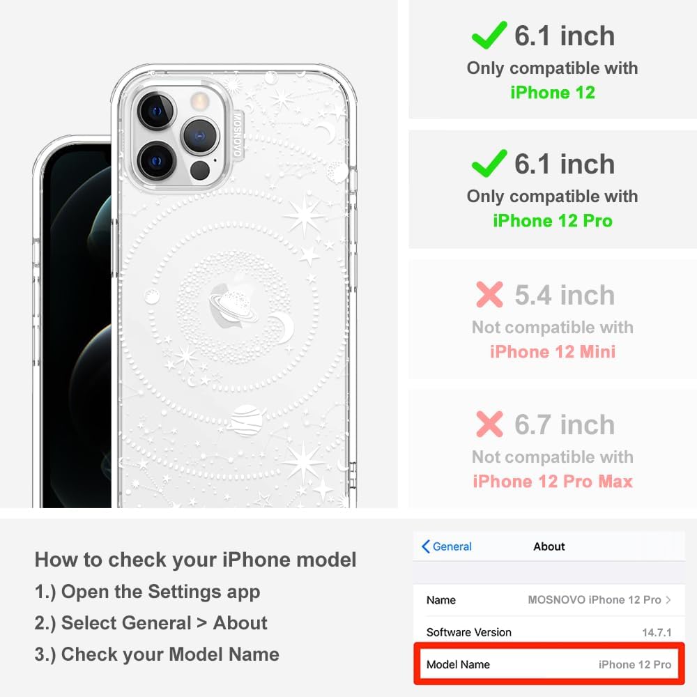 Case for iPhone 13 Pro Max, [Buffertech 6.6ft Military-Grade Drop Protection] [Anti Peel Off Tech] Clear TPU Bumper Phone Case Cover Design - Lemon