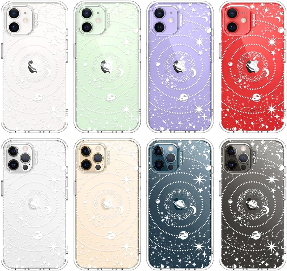 Case for iPhone 13 Pro Max, [Buffertech 6.6ft Military-Grade Drop Protection] [Anti Peel Off Tech] Clear TPU Bumper Phone Case Cover Design - Lemon