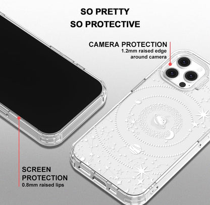 Case for iPhone 13 Pro Max, [Buffertech 6.6ft Military-Grade Drop Protection] [Anti Peel Off Tech] Clear TPU Bumper Phone Case Cover Design - Lemon