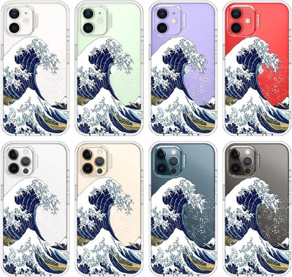 Case for iPhone 13 Pro Max, [Buffertech 6.6ft Military-Grade Drop Protection] [Anti Peel Off Tech] Clear TPU Bumper Phone Case Cover Design - Lemon