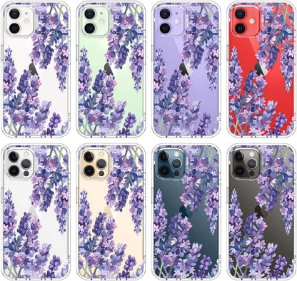 Case for iPhone 13 Pro Max, [Buffertech 6.6ft Military-Grade Drop Protection] [Anti Peel Off Tech] Clear TPU Bumper Phone Case Cover Design - Lemon