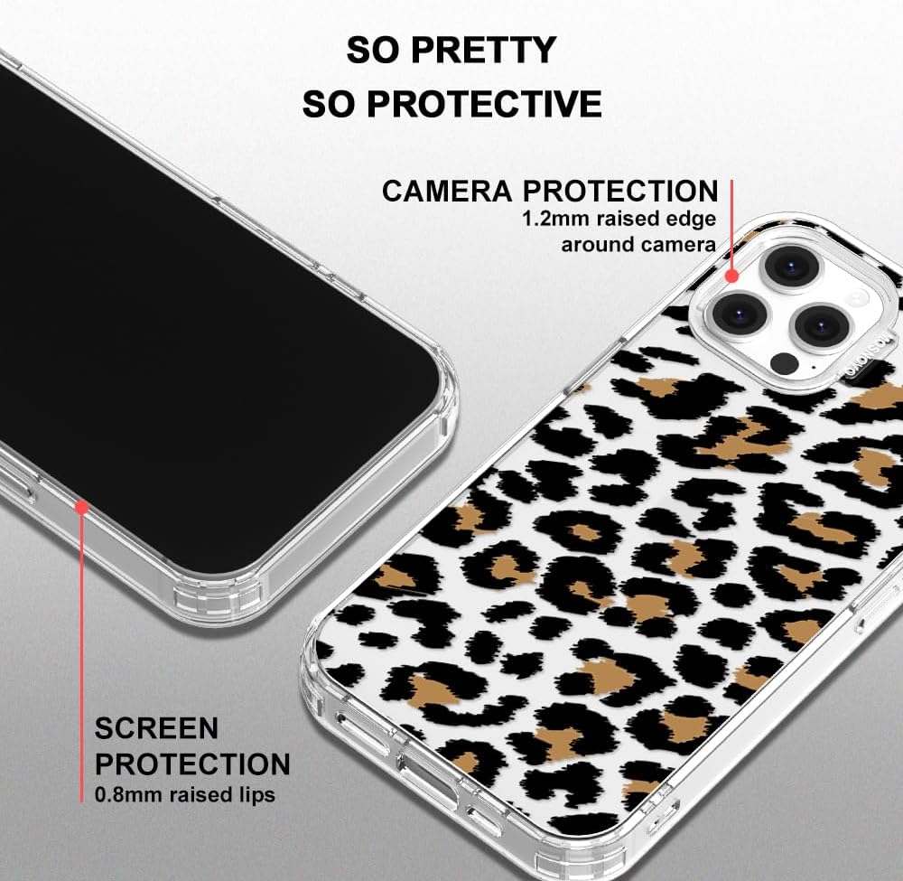 Case for iPhone 13 Pro Max, [Buffertech 6.6ft Military-Grade Drop Protection] [Anti Peel Off Tech] Clear TPU Bumper Phone Case Cover Design - Lemon