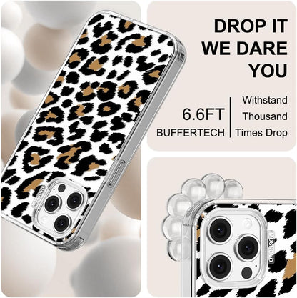 Case for iPhone 13 Pro Max, [Buffertech 6.6ft Military-Grade Drop Protection] [Anti Peel Off Tech] Clear TPU Bumper Phone Case Cover Design - Lemon