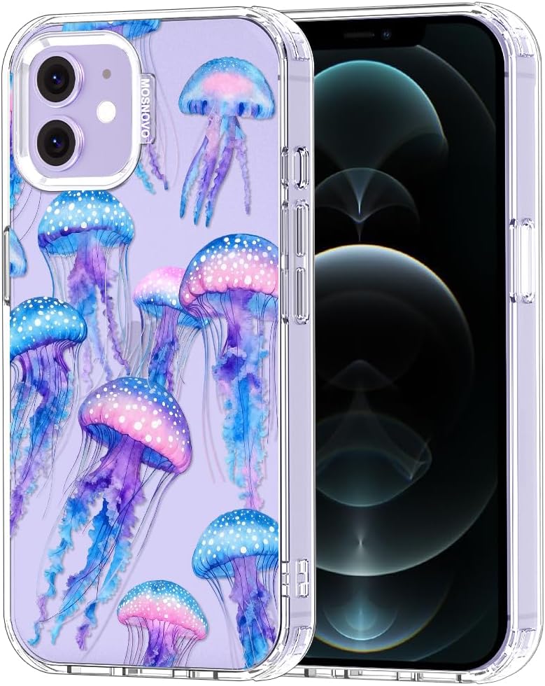 Case for iPhone 13 Pro Max, [Buffertech 6.6ft Military-Grade Drop Protection] [Anti Peel Off Tech] Clear TPU Bumper Phone Case Cover Design - Lemon