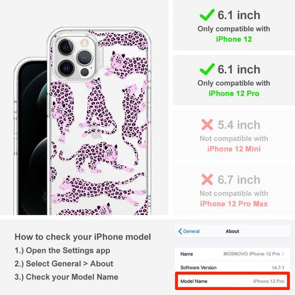 Case for iPhone 13 Pro Max, [Buffertech 6.6ft Military-Grade Drop Protection] [Anti Peel Off Tech] Clear TPU Bumper Phone Case Cover Design - Lemon