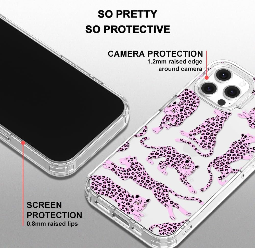 Case for iPhone 13 Pro Max, [Buffertech 6.6ft Military-Grade Drop Protection] [Anti Peel Off Tech] Clear TPU Bumper Phone Case Cover Design - Lemon