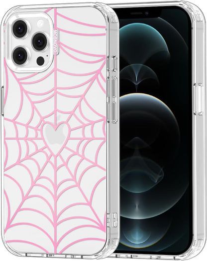 Case for iPhone 13 Pro Max, [Buffertech 6.6ft Military-Grade Drop Protection] [Anti Peel Off Tech] Clear TPU Bumper Phone Case Cover Design - Lemon