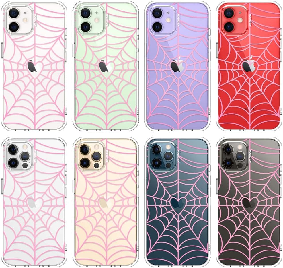 Case for iPhone 13 Pro Max, [Buffertech 6.6ft Military-Grade Drop Protection] [Anti Peel Off Tech] Clear TPU Bumper Phone Case Cover Design - Lemon