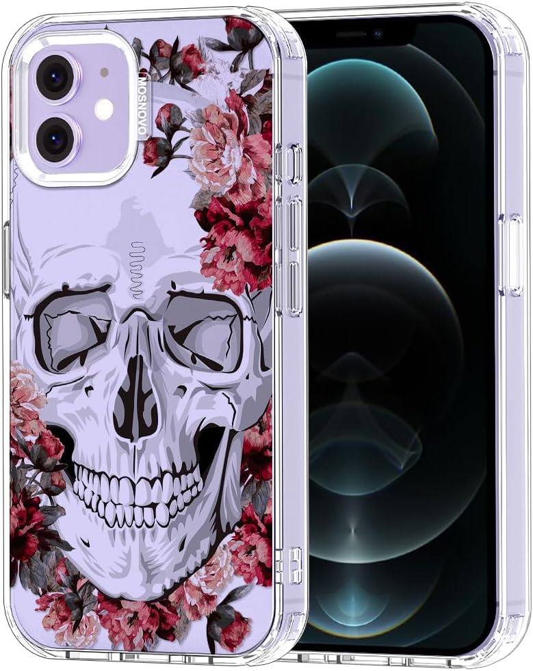 Case for iPhone 13 Pro Max, [Buffertech 6.6ft Military-Grade Drop Protection] [Anti Peel Off Tech] Clear TPU Bumper Phone Case Cover Design - Lemon