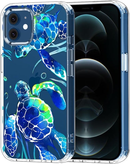 Case for iPhone 13 Pro Max, [Buffertech 6.6ft Military-Grade Drop Protection] [Anti Peel Off Tech] Clear TPU Bumper Phone Case Cover Design - Lemon