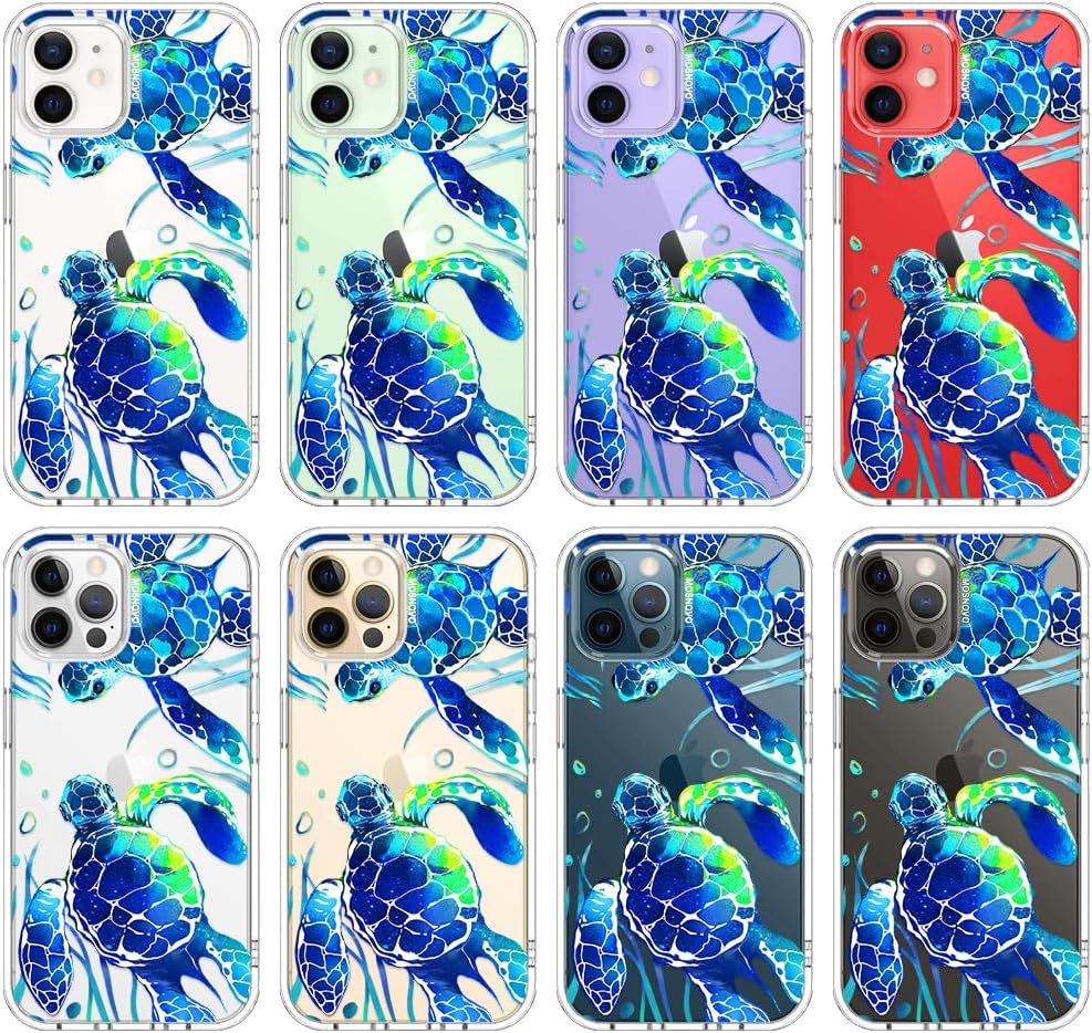 Case for iPhone 13 Pro Max, [Buffertech 6.6ft Military-Grade Drop Protection] [Anti Peel Off Tech] Clear TPU Bumper Phone Case Cover Design - Lemon