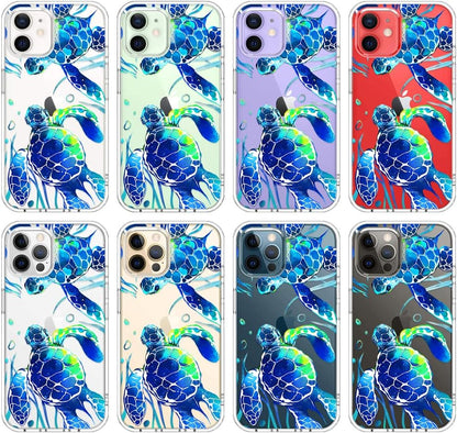 Case for iPhone 13 Pro Max, [Buffertech 6.6ft Military-Grade Drop Protection] [Anti Peel Off Tech] Clear TPU Bumper Phone Case Cover Design - Lemon