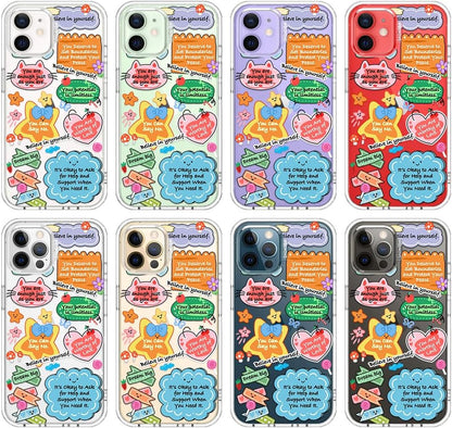 Case for iPhone 13 Pro Max, [Buffertech 6.6ft Military-Grade Drop Protection] [Anti Peel Off Tech] Clear TPU Bumper Phone Case Cover Design - Lemon