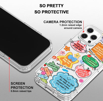 Case for iPhone 13 Pro Max, [Buffertech 6.6ft Military-Grade Drop Protection] [Anti Peel Off Tech] Clear TPU Bumper Phone Case Cover Design - Lemon
