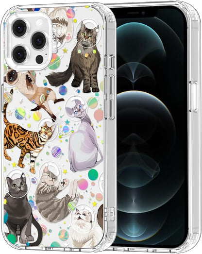 Case for iPhone 13 Pro Max, [Buffertech 6.6ft Military-Grade Drop Protection] [Anti Peel Off Tech] Clear TPU Bumper Phone Case Cover Design - Lemon