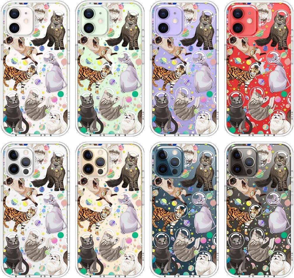 Case for iPhone 13 Pro Max, [Buffertech 6.6ft Military-Grade Drop Protection] [Anti Peel Off Tech] Clear TPU Bumper Phone Case Cover Design - Lemon
