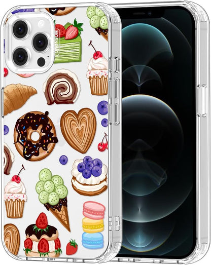 Case for iPhone 13 Pro Max, [Buffertech 6.6ft Military-Grade Drop Protection] [Anti Peel Off Tech] Clear TPU Bumper Phone Case Cover Design - Lemon