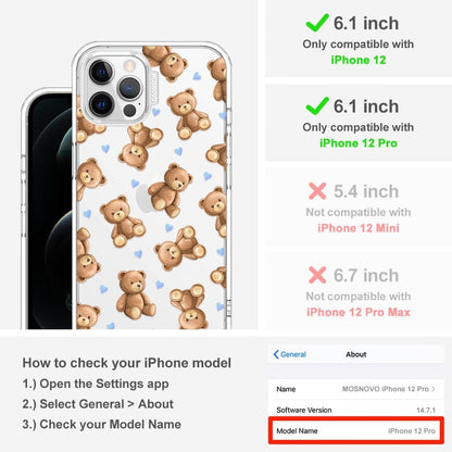 Case for iPhone 13 Pro Max, [Buffertech 6.6ft Military-Grade Drop Protection] [Anti Peel Off Tech] Clear TPU Bumper Phone Case Cover Design - Lemon