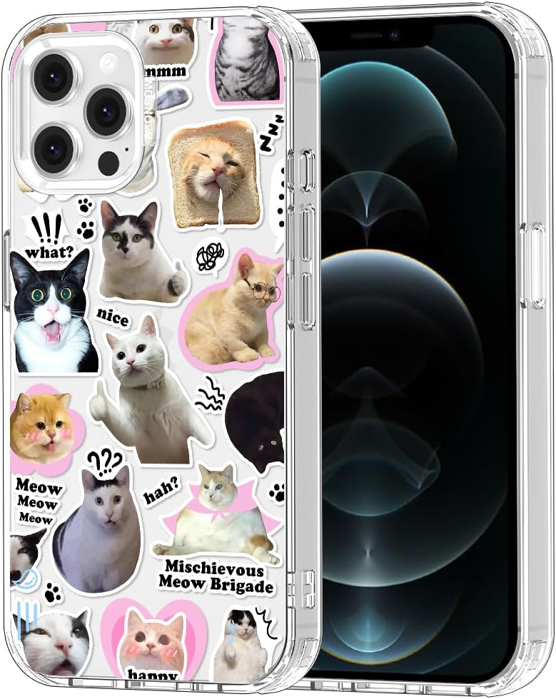 Case for iPhone 13 Pro Max, [Buffertech 6.6ft Military-Grade Drop Protection] [Anti Peel Off Tech] Clear TPU Bumper Phone Case Cover Design - Lemon