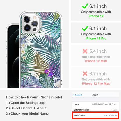 Case for iPhone 13 Pro Max, [Buffertech 6.6ft Military-Grade Drop Protection] [Anti Peel Off Tech] Clear TPU Bumper Phone Case Cover Design - Lemon