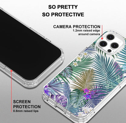 Case for iPhone 13 Pro Max, [Buffertech 6.6ft Military-Grade Drop Protection] [Anti Peel Off Tech] Clear TPU Bumper Phone Case Cover Design - Lemon