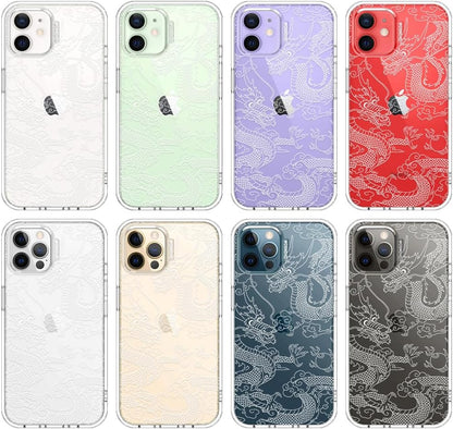 Case for iPhone 13 Pro Max, [Buffertech 6.6ft Military-Grade Drop Protection] [Anti Peel Off Tech] Clear TPU Bumper Phone Case Cover Design - Lemon