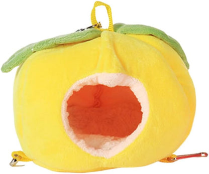 Rat Hamster Warm Bed House Hamster Winter Bed Dwarf Hamster Nest Guinea Pig Bedding Hanging Small Pet Bed Small Animal Bed Nest