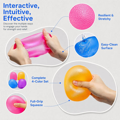 Giant Yellow Squishy Stress Ball Figurines, Soft Sensory Squishy Ball | Jumbo Squishy Stress Relief Balls Collectible Figurines, Clear Yellow Squishy Stress Balls Figurine for Adults Anxiety Relief
