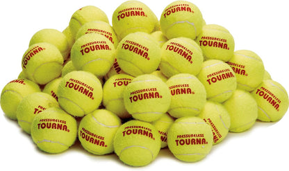 Pressureless Tennis Ball 60 Count (Pack of 1),Yellow