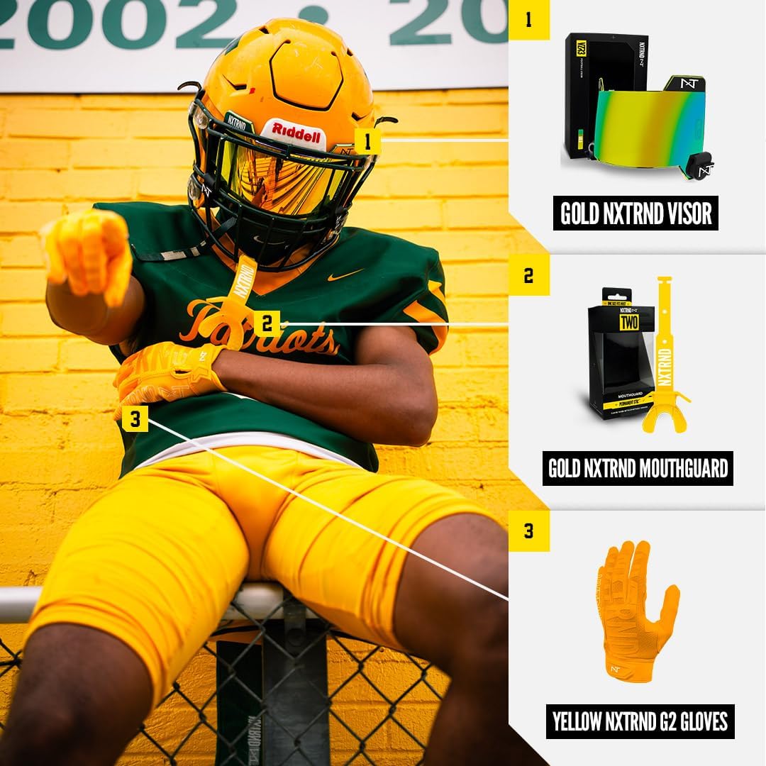 G2 Football Gloves, Men's Ultra Sticky Elite Receiver Gloves