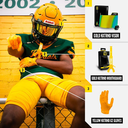 G2 Football Gloves, Men's Ultra Sticky Elite Receiver Gloves