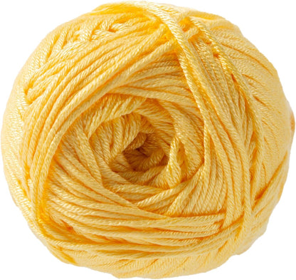 Silky Soft Yarn - Yarn for Knitting, Crochet, Weaving, and Arts & Crafts - Yellow, Bamboo, 3.5 oz