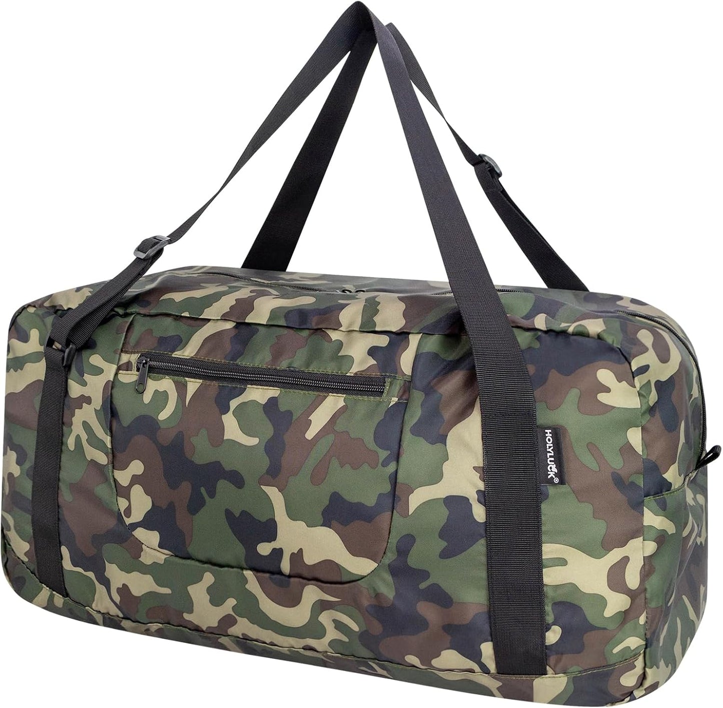 Foldable Travel Duffel Bag For Women & Men Luggage Great for Gym - Fluorescent yellow