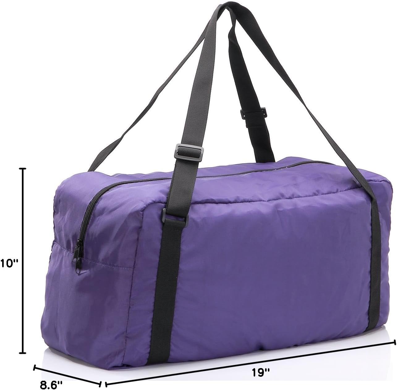 Foldable Travel Duffel Bag For Women & Men Luggage Great for Gym - Fluorescent yellow