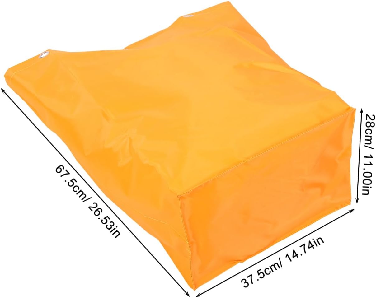 Clean Car Bag Canvas Replacement for Wagon Janitorial Cleaning Caddy Organizer