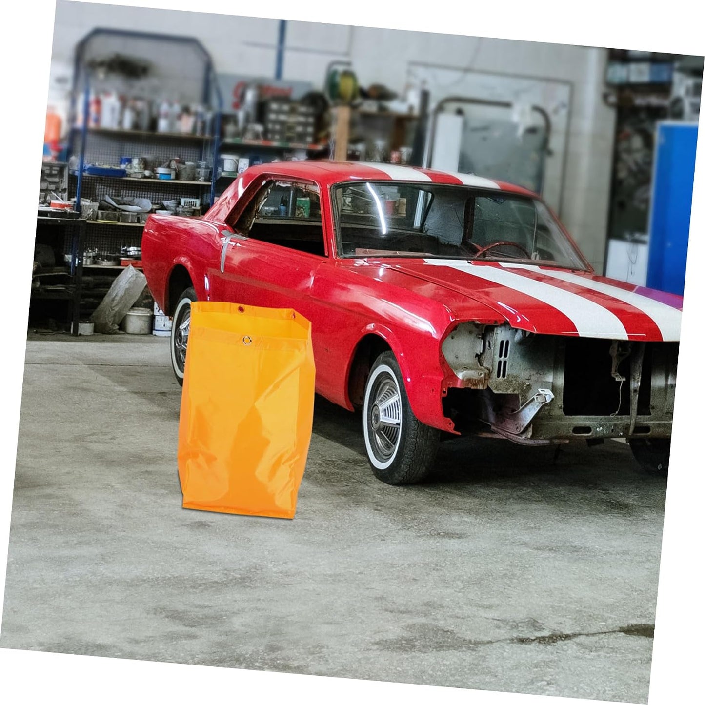Clean Car Bag Canvas Replacement for Wagon Janitorial Cleaning Caddy Organizer