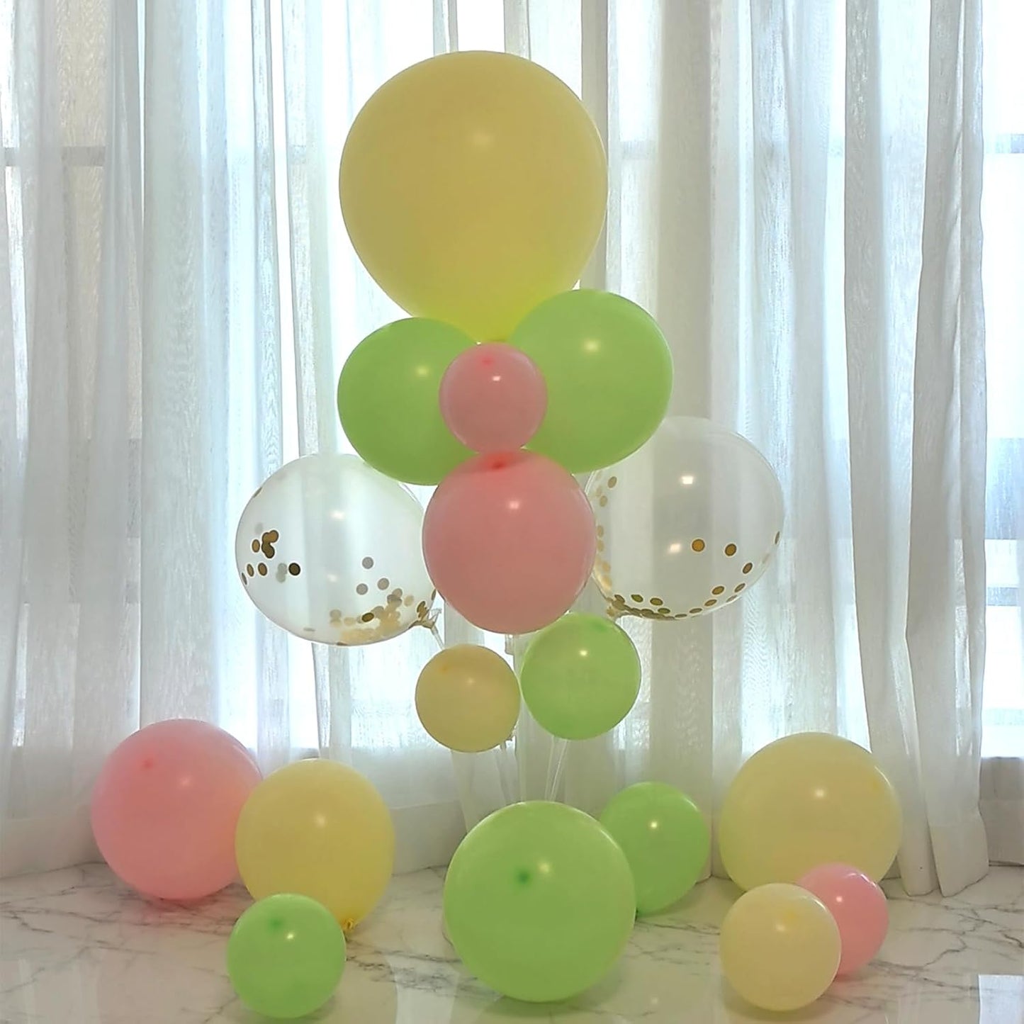 A Tini Bit Older Birthday Green Pink Yellow Lemonade Balloon Arch Kit with Martini Balloons Pink Bow Lemon Balloons for A Tiny Bit Older Martini Party Coquette Birthday Bachelorette Decorations